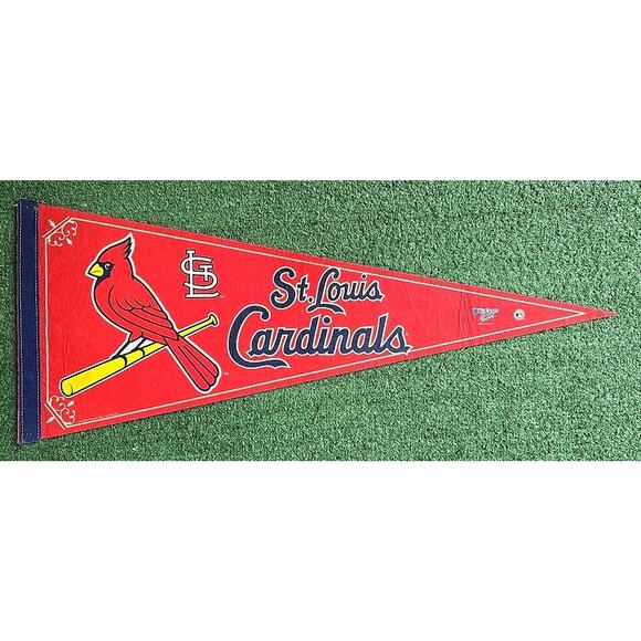 Rare Vintage Pennant St. Louis Cardinals MLB Pennant WinCraft 12" x 29" NOS - Picture 1 of 4